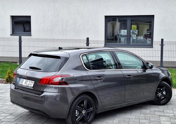 Peugeot 308 cena 45900 przebieg: 70000, rok produkcji 2018 z Radom małe 407